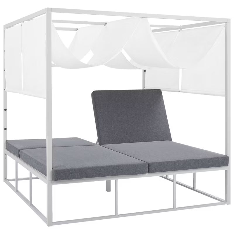 Haveseng Pallanza 195x196 cm Hvid