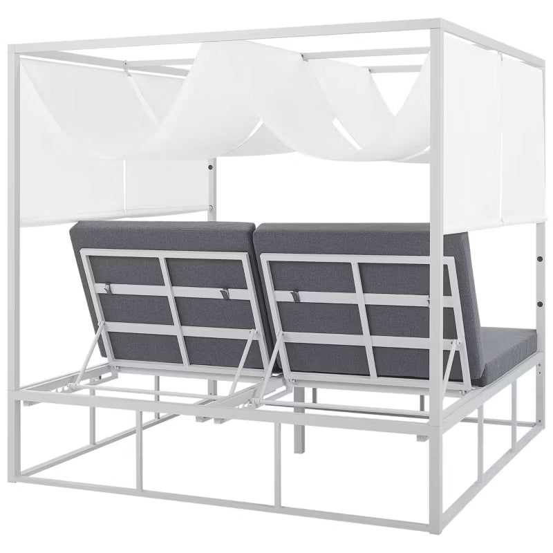 Haveseng Pallanza 195x196 cm Hvid