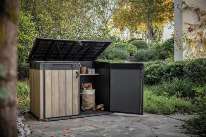 Haveskab Deco 2020 Liter Trælook