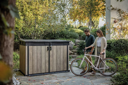 Haveskab Deco 2020 Liter Trælook