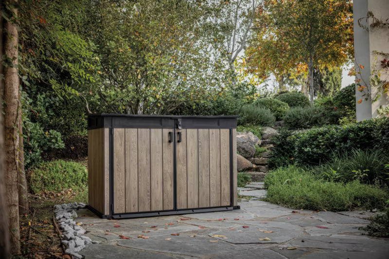 Haveskab Deco 2020 Liter Trælook