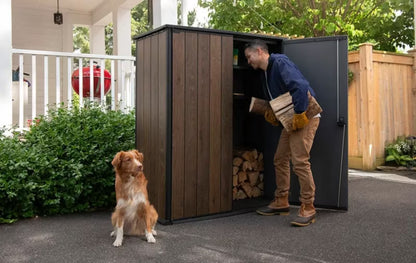 Haveskab Signature 1400 Liter Valnød