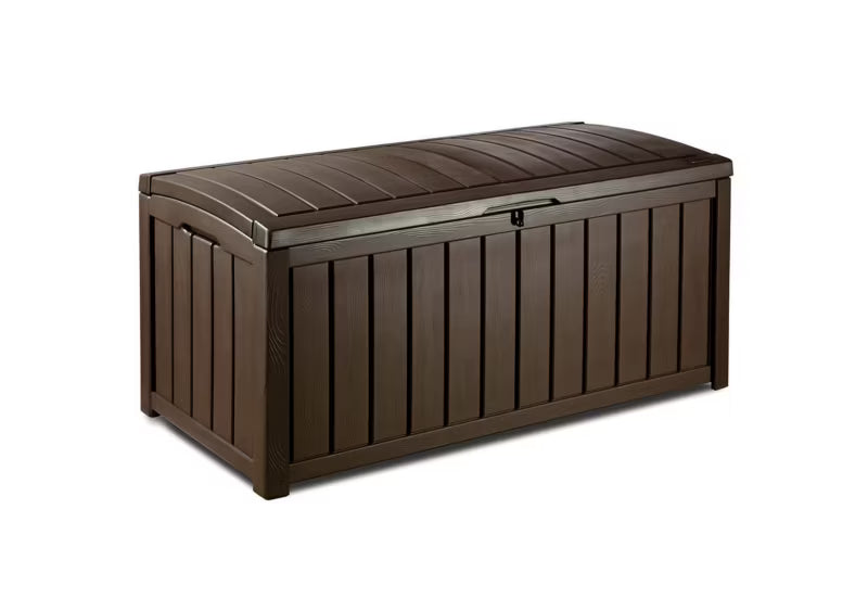 Haveskrin Glenwood 390 Liter 128x65x61 cm Brun