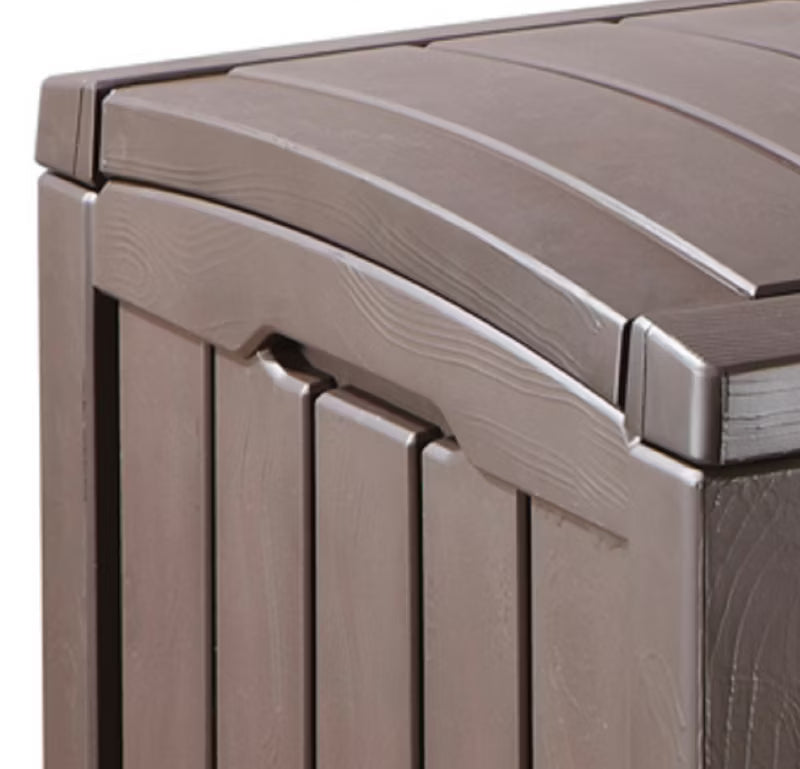 Haveskrin Glenwood 390 Liter 128x65x61 cm Brun