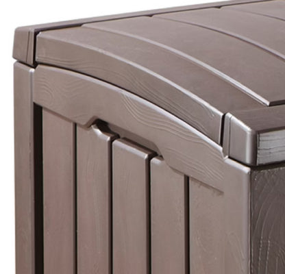 Haveskrin Glenwood 390 Liter 128x65x61 cm Brun