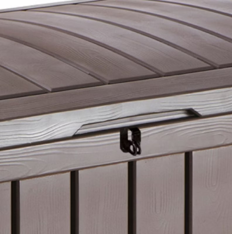 Haveskrin Glenwood 390 Liter 128x65x61 cm Brun