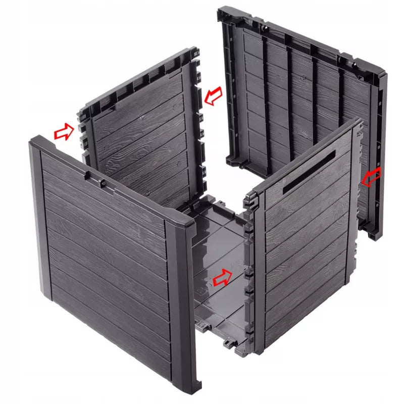 Haveskrin Grewena 140 Liter Brun