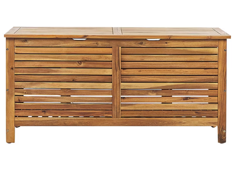 Haveskrin Riviera 130x48 cm Akacietræ Lysebrun