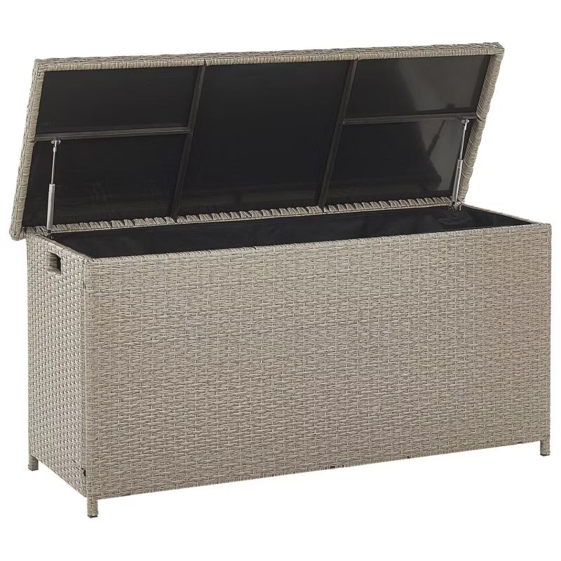 Haveskuffe Modena 126x46 cm Polyrat Beige Grå
