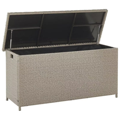 Haveskuffe Modena 126x46 cm Polyrat Beige Grå