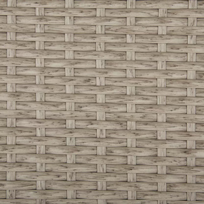 Haveskuffe Modena 126x46 cm Polyrat Beige Grå