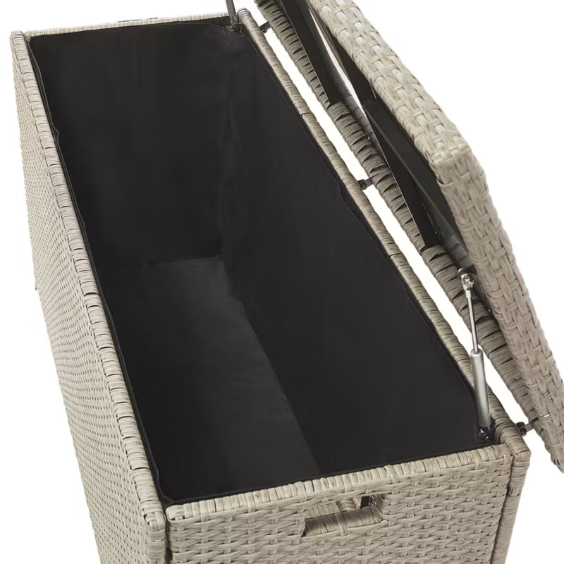 Haveskuffe Modena 126x46 cm Polyrat Beige Grå