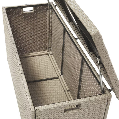 Haveskuffe Modena 126x46 cm Polyrat Beige Grå