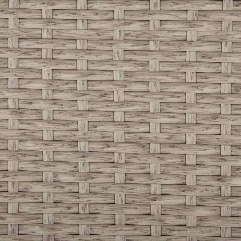 Haveskuffe Modena 126x46 cm Polyrat Beige Grå