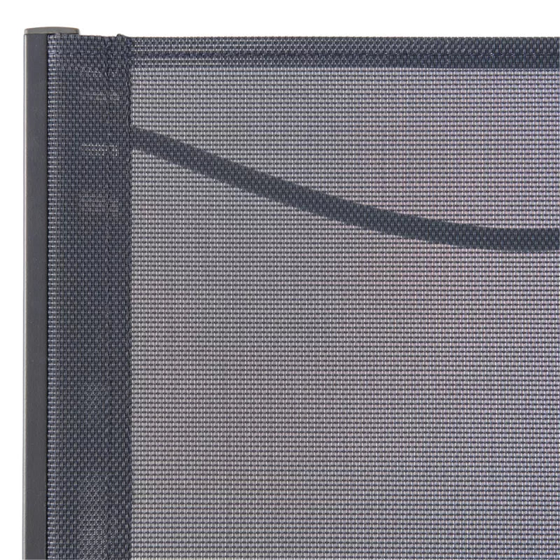 Haveslænestol Batz 56x60x86 cm Antracit Aluminium
