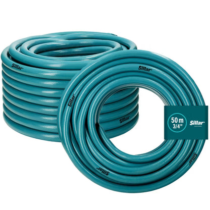 Haveslange 3/4" 50 m Armeret 4-Lags