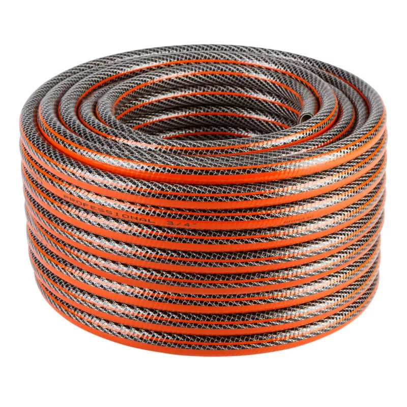 Haveslange 6-Lags 30 m 3/4" med Sprøjtedyse og Koblinger
