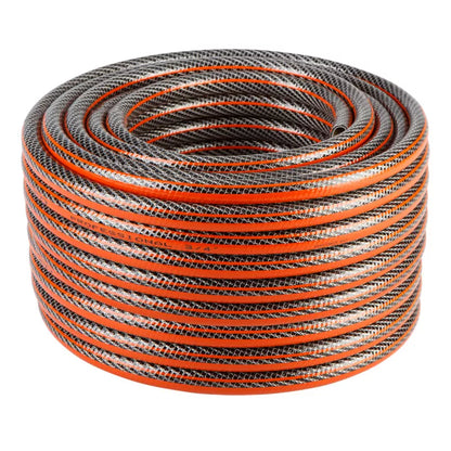 Haveslange 6-Lags 30 m 3/4" med Sprøjtedyse og Koblinger