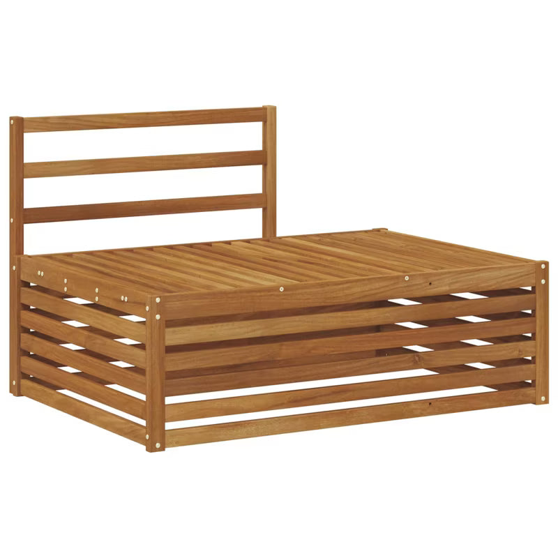 Havesofa 115x83 cm Akacietræ Brun