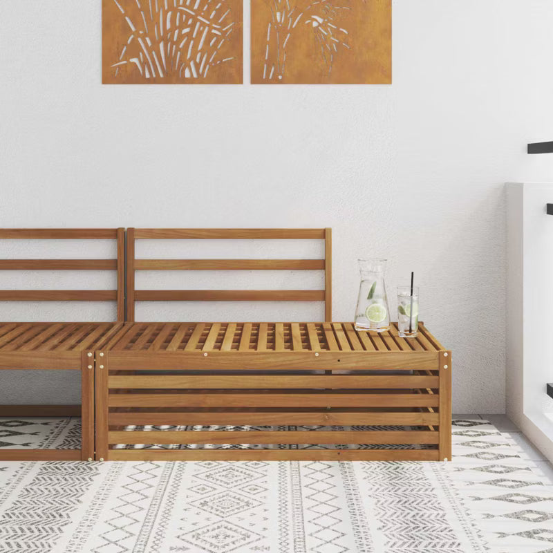 Havesofa 115x83 cm Akacietræ Brun