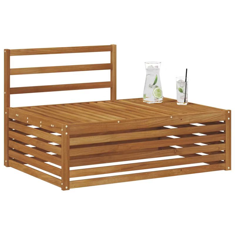 Havesofa 115x83 cm Akacietræ Brun