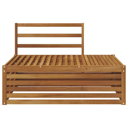 Havesofa 115x83 cm Akacietræ Brun