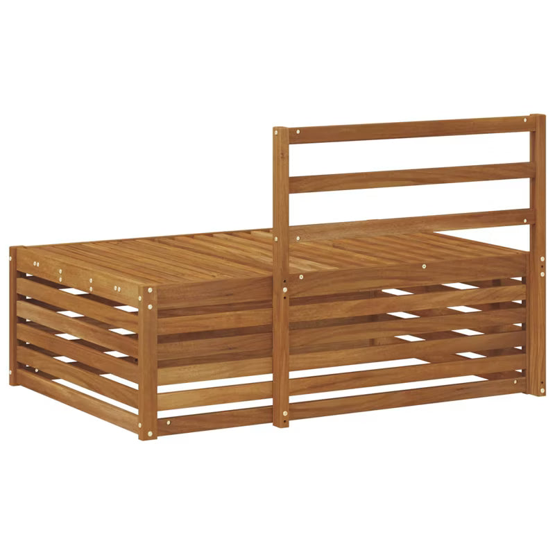 Havesofa 115x83 cm Akacietræ Brun