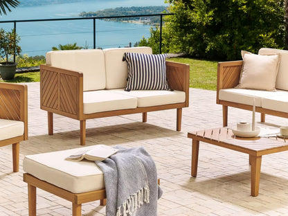 Havesofa 2-Personers Baratti Akacietræ Brun