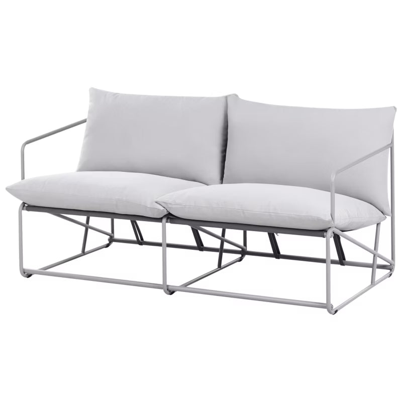 Havesofa 2-Personers Ponte 160x94 cm Grå