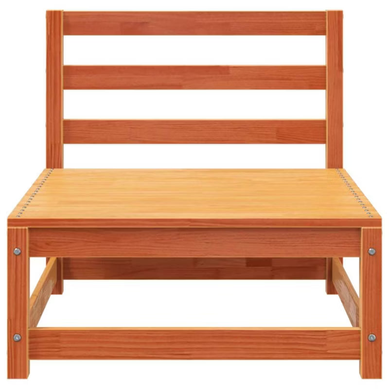 Havesofa 210x70 cm Brun Fyrretræ WM-837967