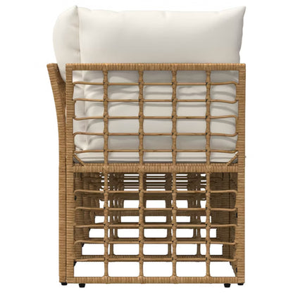 Havesofa 227x62 cm Brun Polykombination