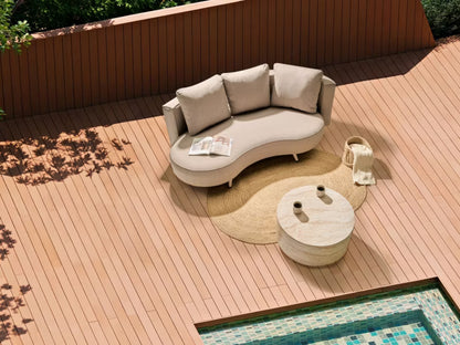 Havesofa 3-Personers 210x104 cm Beige
