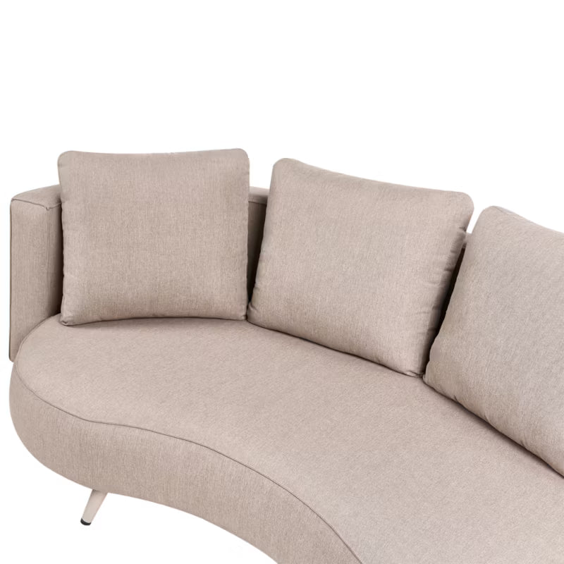 Havesofa 3-Personers 210x104 cm Beige