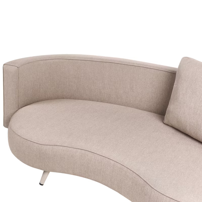 Havesofa 3-Personers 210x104 cm Beige