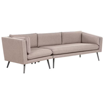Havesofa 3-Personers Loretello 243x76 cm Beige