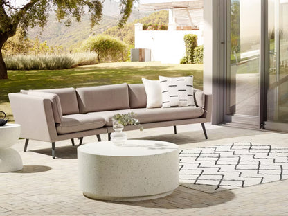 Havesofa 3-Personers Loretello 243x76 cm Beige