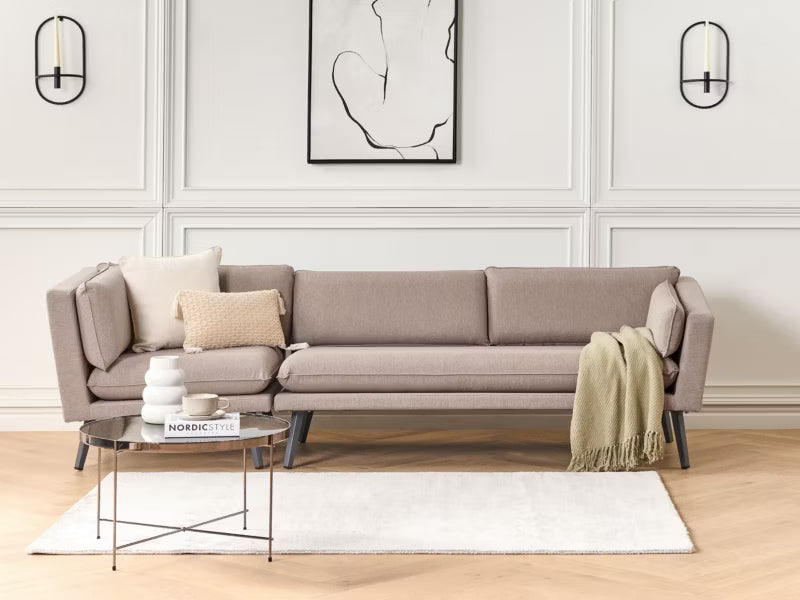Havesofa 3-Personers Loretello 243x76 cm Beige