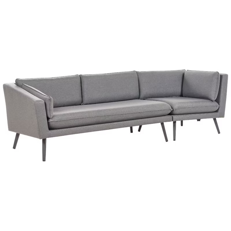Havesofa 3-Personers LORETELLO 243x76 cm Grå