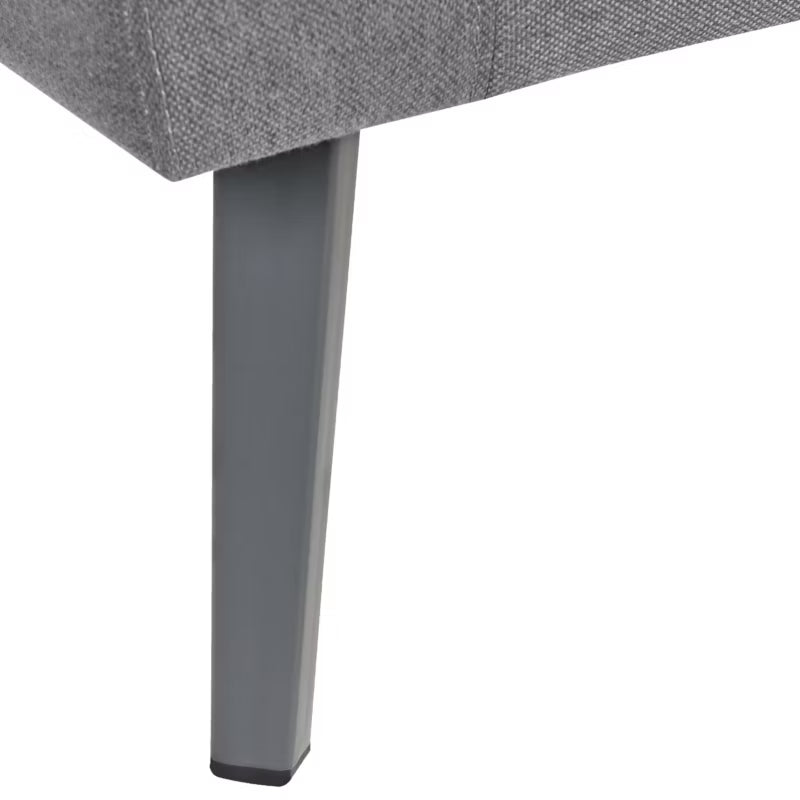 Havesofa 3-Personers LORETELLO 243x76 cm Grå