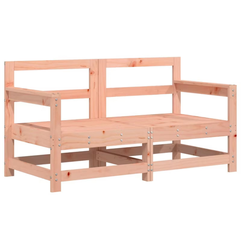 Havesofa 62x66x70,5 cm Brun 2 Stk.
