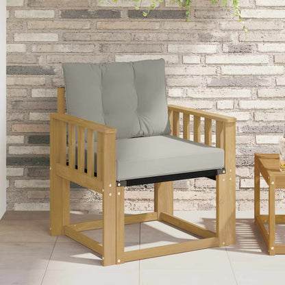 Havesofa Akacie Hvid med Hynder WM-3439037