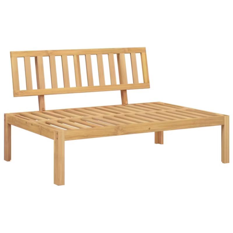 Havemøbelsæt Sofaer 120x92 cm Akacietræ Brun 2 Stk