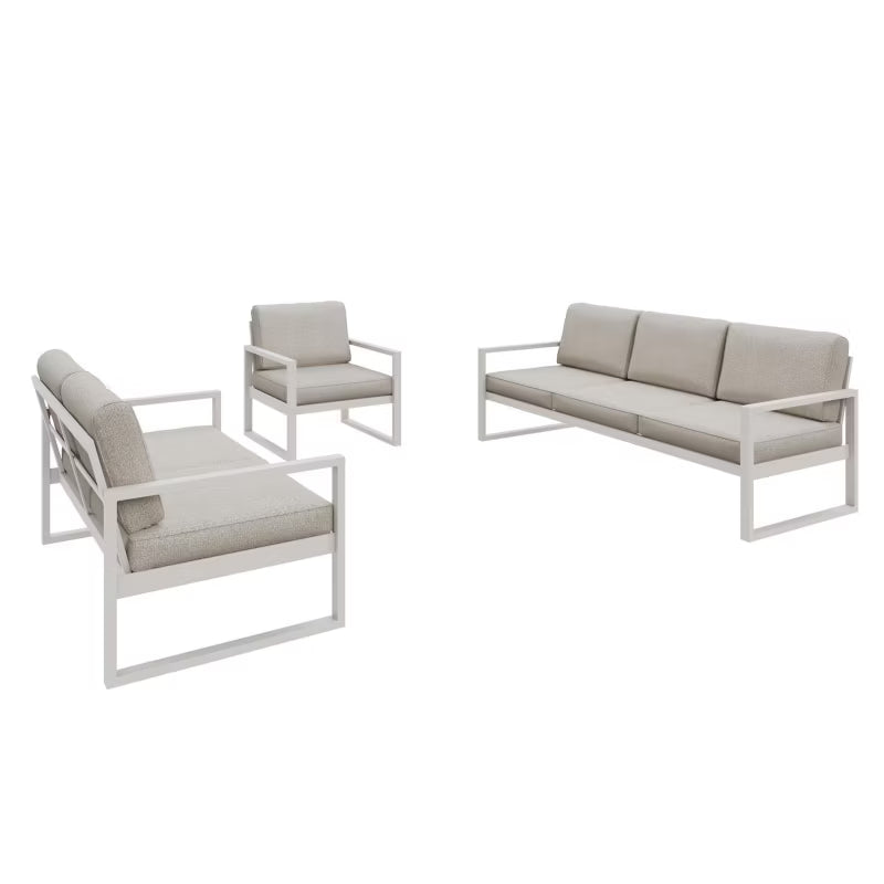 Havesofa Alicante 2-Personers 146x80 cm Creme