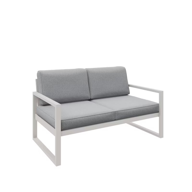 Havesofa Alicante 2-Personers 146x80 cm Lysegrå