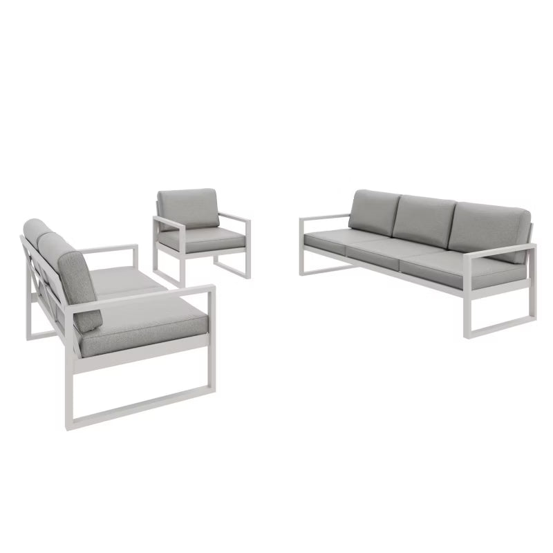 Havesofa Alicante 3-Personer 216 cm Beige