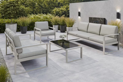 Havesofa Alicante 3-Personer 216 cm Beige