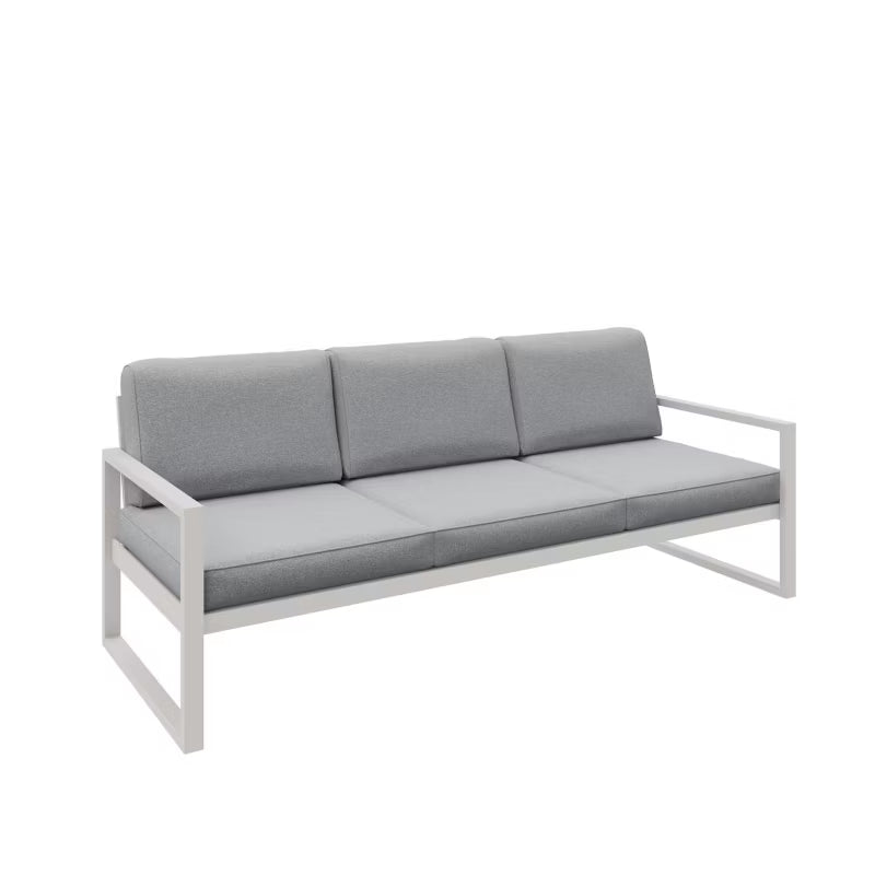 Havesofa Alicante 3-Personer 216x80 cm Lysegrå