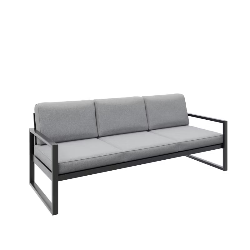 Havesofa Alicante 3-Personer 216x80 cm Lysegrå