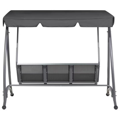Havesofa BOGART 190x120 cm Sort Stål