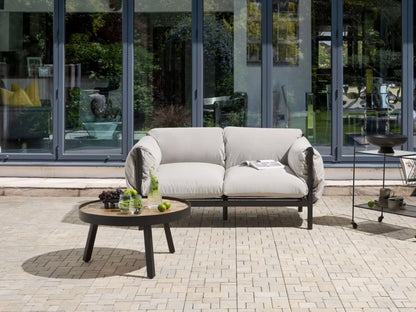 Havesofa Esperia 2-Personers Grå Aluminium